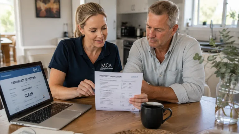 landlord reviewing meth contamination disclosure laws VIC report